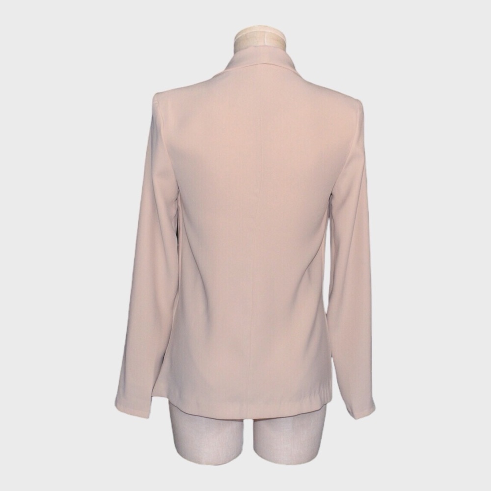Lulus Open Front Drape Blazer - Picture 3 of 6